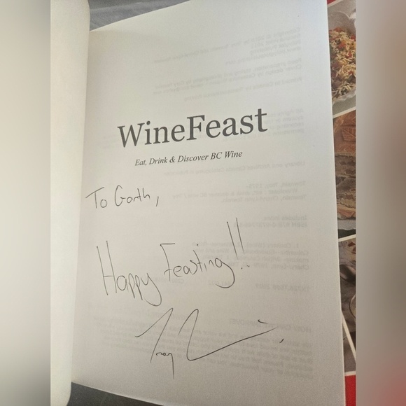 WineFeast Book *flaw - Picture 2 of 5